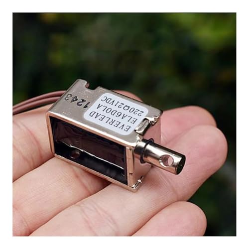 DC Solenoid Electromagnet Frame Type DC 18V-24V Pull Type Direct Action Electromagnet Stroke 16mm RUAJOGYNVM von RUAJOGYNVM