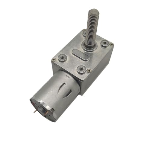 DC Worm electronic starter Geared Reducer JGY-370-M8 6-24V 6-150RPM Self-lock Turbine M8 33mm package B 12V 18pm RUAJOGYNVM von RUAJOGYNVM