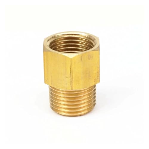 RUAJOGYNVM 1/2" NPT Male x 1/2" BSPP Female Brass Pipe Fitting Connector Adapter RUAJOGYNVM 1/2" NPT Male x 1/2" BSPP Female Brass Pipe Fitting Connector Adapter von RUAJOGYNVM