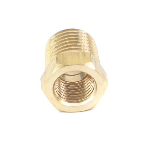 RUAJOGYNVM 1/4" NPT Male x 1/8" NPT Female Reducing Bushing Brass Pipe Fitting Connector Adapter RUAJOGYNVM 1/4" NPT Male x 1/8" NPT Female Reducing Bushing Brass Pipe Fitting Connector Adapter von RUAJOGYNVM