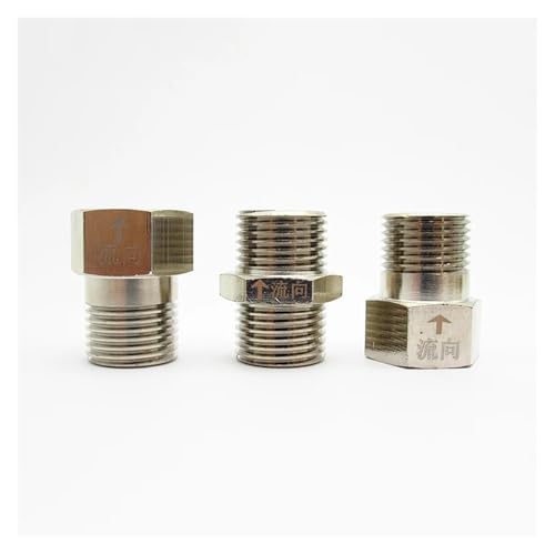 RUAJOGYNVM 1pc 1/2" BSP Male to Male Thread Brass Check Valve One Way Non-Return Valve RUAJOGYNVM 1pc 1/2" BSP Male to Male Thread Brass Check Valve One Way Non-Return Valve von RUAJOGYNVM