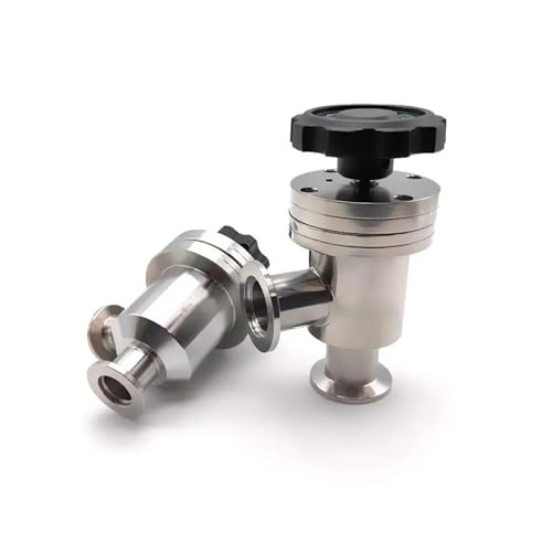 RUAJOGYNVM 1pc KF50 304 Stainless Steel L-Type Manual High Vacuum Baffle Valve Angle Valve Vacuum Flapper Valve Gas RUAJOGYNVM 1pc KF50 304 Stainless Steel L-Type Manual High Vacuum Baffle Valve Angle Valve Vacuum Flapper Valve Gas von RUAJOGYNVM
