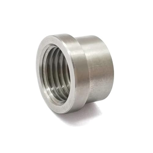 RUAJOGYNVM 1pc M12X1.25 Stainless Steel 304 Female Threaded Stepped Weld Bung Metric Mounting Boss Fitting RUAJOGYNVM 1pc M12X1.25 Stainless Steel 304 Female Threaded Stepped Weld Bung Metric Mounting Boss Fitting von RUAJOGYNVM