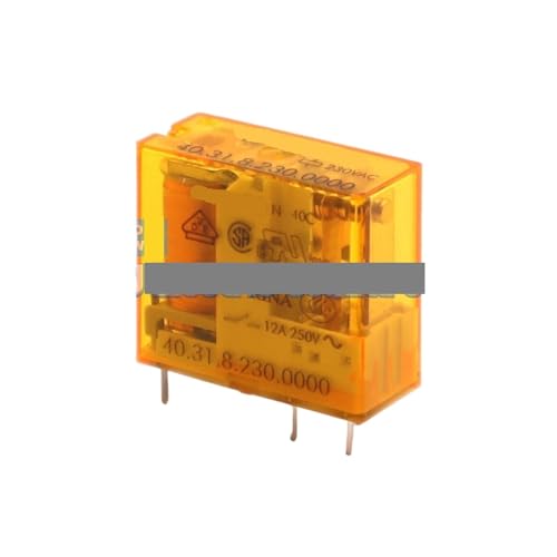 RUAJOGYNVM 40.31.8.230.0000 Relay 1PCS 40.31 230VAC 12A 250V 5PIN 1CO von RUAJOGYNVM