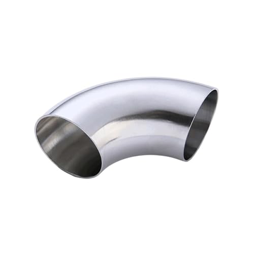 RUAJOGYNVM 51mm 2" O/D 304 Stainless Steel Weld 90 Degree Elbow Pipe Fitting for Homebrew RUAJOGYNVM 51mm 2" O/D 304 Stainless Steel Weld 90 Degree Elbow Pipe Fitting for Homebrew von RUAJOGYNVM