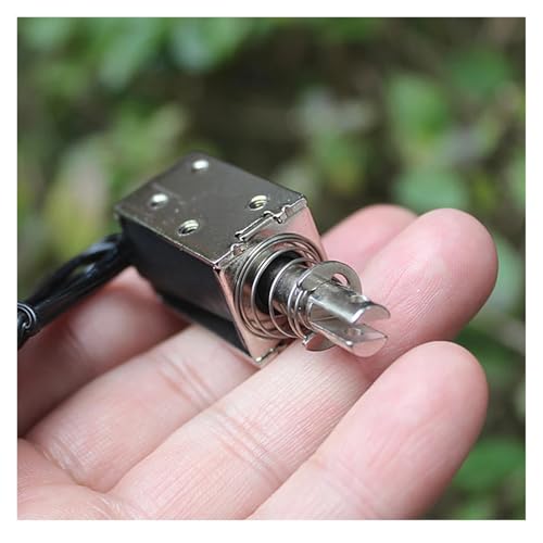 RUAJOGYNVM Electromagnet DC 24V Push-Pull Electromagnet 0.4A Current 10mm Stroke Push-Pull Force 0.4-8N Door Lock Safe Lock von RUAJOGYNVM