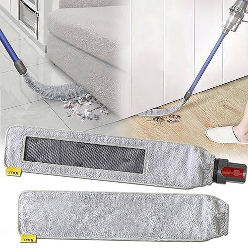 Spaltstaubreiniger-bürstenkopf, Biegsamer Mikrofaser-staubwedel, Abnehmbare, Waschbare Fugenreinigungstücher Für Dyson V7| V8| V10| V11| V15, Staubsauger-Teil, Zubehör, Haushaltsreinigun von RUBAPOSM
