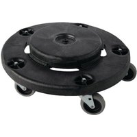 [NEUWERTIG] B-Ware Rubbermaid Fahrgestell Rollwagen Tonne Schwarz Kunststoff Mehrzwecktonne 76 121l von RUBBERMAID
