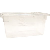 Transparenter Lebensmittelbehälter 19 Liter, HxBxT 23x45,7x30,5cm Transparent - Transparent - Rubbermaid von RUBBERMAID