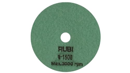Rubi - Diamantscheibe zum Polieren trocken Ø 100 mm - Körnung #1500 (62975) von RUBI