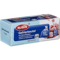 RUBIN Gefrierbeutel Polyethylen (PE) 1,0 l von RUBIN