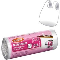 RUBIN Müllbeutel 25,0 l transparent, 30 St. RUBIN Müllbeutel 25,0 l transparent, 30 St. von RUBIN