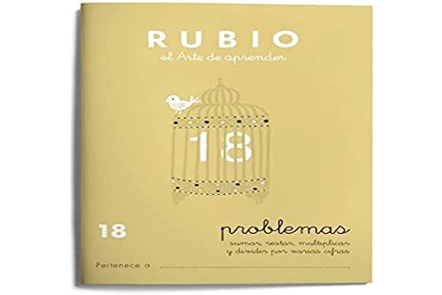 Cuadernos problemas 18. Rubio von RUBIO