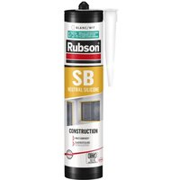 Rubson - neutraler Silikonkitt Bau - weiß - 280ml - 1714258 Rubson - neutraler Silikonkitt Bau - weiß - 280ml - 1714258 von RUBSON