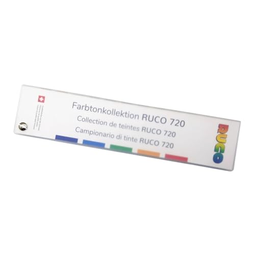 RUCO Farbfächer Farbtonkollektion RT 720 - mit 720 einzigartigen Farben - in RUCO Wandfarbe, Fassadenfarbe & Möbellack mischbar von RUCO