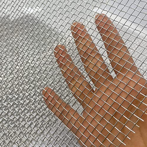 Drahtgeflecht 6Mesh 8Mesh Drahtgitter feinmaschig edelstahlgitter Woven Wire Mesh Wühlmausgitter Metallgitter Feinmaschig Drahtgeflecht Maulwurfsperre Schutzgitter Edelstahlgitter Wire Mesh ( Color : von RUCRAK