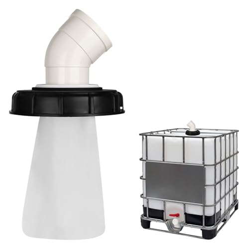 RUCUDIM IBC Deckelfilter,45°IBC Deckel Filter, 163mm IBC Deckelfilter Nylon Regenwasserfilter Auswaschbar mit Deckel,IBC Filterdeckelmit Bogen, IBC Tank Zubehör für IBC Regenwassertank DN 150 RUCUDIM IBC Deckelfilter,45°IBC Deckel Filter, 163mm IBC Deckelfilter Nylon Regenwasserfilter Auswaschbar mit Deckel,IBC Filterdeckelmit Bogen, IBC Tank Zubehör für IBC Regenwassertank DN 150 von RUCUDIM