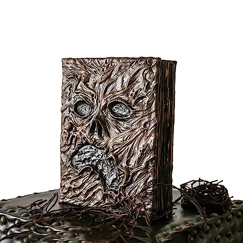 RUDFUZ Necronomicon Dark Magic Book Demon Evil Dead Summon Book Lovecraft Horror Movie Prop Decor Notebook Altar Zeremonie Requisite Buch Wohnzimmer Desktop Dekoration Halloween Geburtstagsgeschenk RUDFUZ Necronomicon Dark Magic Book Demon Evil Dead Summon Book Lovecraft Horror Movie Prop Decor Notebook Altar Zeremonie Requisite Buch Wohnzimmer Desktop Dekoration Halloween Geburtstagsgeschenk von RUDFUZ