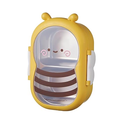 RUDFUZ Outing Tableware Tragbare Edelstahl Isolierte Lunchbox Versiegelte Box Baby Kind Student Outdoor Camping Picknick Lebensmittelbehälter Bento-Box von RUDFUZ