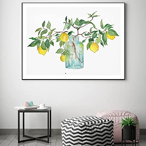 Kunstdruck auf leinwand Abstrakte Früchte Orange Zitronenbaum Poster und Kunstdrucke Leinwand Bild Wand Bild Küche Haus Garten Dekor 40x60cm Ohne Rahmen Kunstdruck auf leinwand Abstrakte Früchte Orange Zitronenbaum Poster und Kunstdrucke Leinwand Bild Wand Bild Küche Haus Garten Dekor 40x60cm Ohne Rahmen von RUEKO