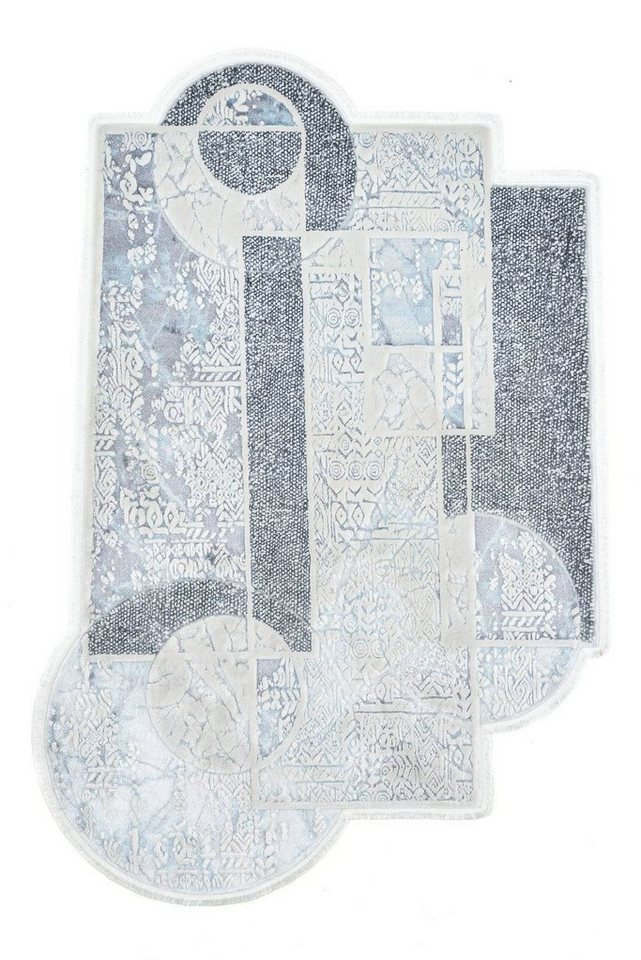 RUG 2 LOVE Teppich Hochwertiger Polyesterteppich Berlino, Rechteckig von RUG 2 LOVE