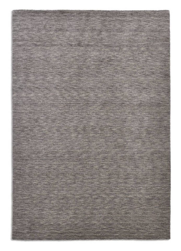 Wollteppich Luxus Designerteppich, moderner uni Teppich aus reiner Schurwolle, RUG N' ROLL, Rechteckig von RUG N' ROLL