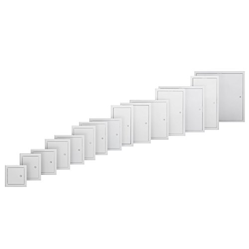 RUG SEMIN Revisionstür Softline | 600 x 600 mm | weiß grundiert | für Decken- und Wandmontage von RUG SEMIN