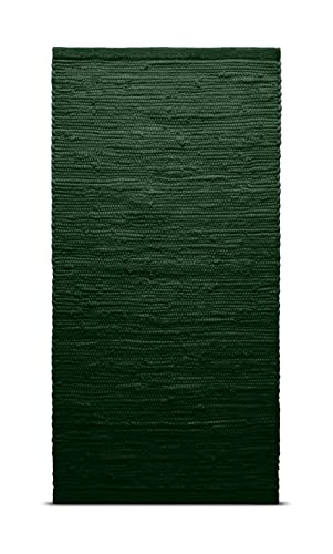 RUG SOLID, Cotton Rug, Guilty Green, 65 x 135 cm von RUG SOLID