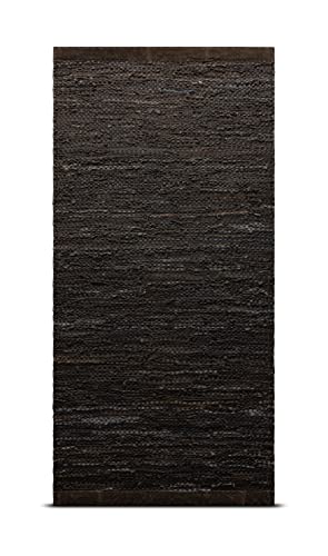 RUG SOLID, Leather Rug, Choco, 170 x 240 cm von RUG SOLID