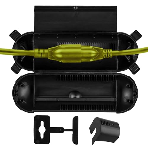 IP44 wasserdichte Kabelbox Outdoor, Schutzbox Sicherheitsbox Außenbereich Kabelbox wasserdicht, große Steckerschutz Aussen Wasserdicht Safe Box für Elektrowerkzeug Verlängerungskabel Außen/21x7x7cm IP44 wasserdichte Kabelbox Outdoor, Schutzbox Sicherheitsbox Außenbereich Kabelbox wasserdicht, große Steckerschutz Aussen Wasserdicht Safe Box für Elektrowerkzeug Verlängerungskabel Außen/21x7x7cm von RUGLAMZHIP