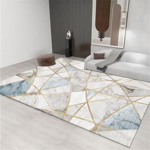 RUGMRZ Aesthetic TeppichWaschbare Teppiche Teppich Muster 180x250CM Printing GrauBlauer moderner Streifenteppich. Designer RUGMRZ Aesthetic TeppichWaschbare Teppiche Teppich Muster 180x250CM Printing GrauBlauer moderner Streifenteppich. Designer von RUGMRZ