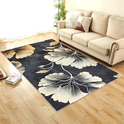 RUGMRZ Anti Rutsch Teppich Nach Maß Gris-Noir 180x280CM, Gross Flore Moderne for Jugendzimmer Jungen Babyzimmer Weltraum von RUGMRZ