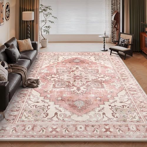 RUGMRZ Anti Rutsch Teppich Wohnzimmer 100x160cm,Rosa,Blumengeometrie für Kinderzimmer Jungen,Couchtisch,Bettumrandung RUGMRZ Anti Rutsch Teppich Wohnzimmer 100x160cm,Rosa,Blumengeometrie für Kinderzimmer Jungen,Couchtisch,Bettumrandung von RUGMRZ