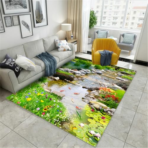 RUGMRZ Antirutsch Pads Teppich 200X250Cm Schmutzfangmatten Grün Küchenläufer rutschfest Teppiche Schlafzimmer Wohnzimmer Deko Modern Teppichfischschule Lotusblattmuster Ist E RUGMRZ Antirutsch Pads Teppich 200X250Cm Schmutzfangmatten Grün Küchenläufer rutschfest Teppiche Schlafzimmer Wohnzimmer Deko Modern Teppichfischschule Lotusblattmuster Ist E von RUGMRZ