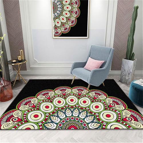 RUGMRZ Baby Teppich Deko Wohnzimmer Modern Roter Retro-Stil waschbar Kinderzimmerteppich Mädchen Kinderteppich Wald 160X230CM RUGMRZ Baby Teppich Deko Wohnzimmer Modern Roter Retro-Stil waschbar Kinderzimmerteppich Mädchen Kinderteppich Wald 160X230CM von RUGMRZ