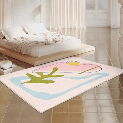RUGMRZ Bettvorleger Schlafzimmer rutschfest Teppich Moderner Stil Outdoorteppich 80X120CM RUGMRZ Bettvorleger Schlafzimmer rutschfest Teppich Moderner Stil Outdoorteppich 80X120CM von RUGMRZ