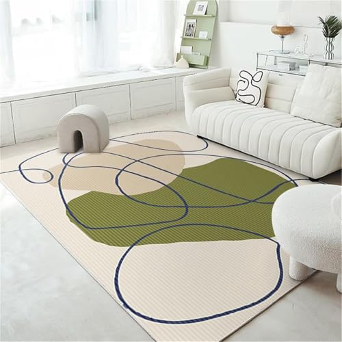 RUGMRZ Bürostuhl Unterlage Teppich Teppich Für Kinderzimmer Moderner Stil Vorhänge Schlafzimmer 120X160CM von RUGMRZ