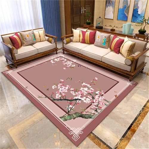 RUGMRZ Büroteppich Rosa Mädchen Zimmer Schallabsorption dauerhaft Baby Teppich 200x300cm RUGMRZ Büroteppich Rosa Mädchen Zimmer Schallabsorption dauerhaft Baby Teppich 200x300cm von RUGMRZ