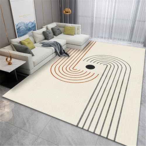 RUGMRZ Camping Teppich Abstrakte Kunst rutschfest Waschbar Flur Läufer Mehrfarbig Boden Balkon Bettumrandung Schlafzimmer 160X230CM RUGMRZ Camping Teppich Abstrakte Kunst rutschfest Waschbar Flur Läufer Mehrfarbig Boden Balkon Bettumrandung Schlafzimmer 160X230CM von RUGMRZ