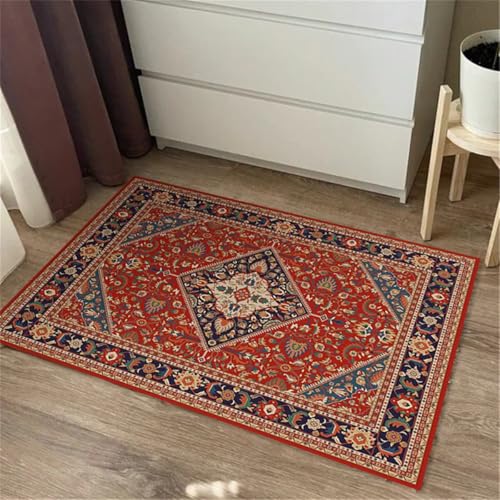 RUGMRZ Carpet Living Room Kinder Teppiche Retro-Stil Camping Teppich Für Draußen 90X150CM von RUGMRZ