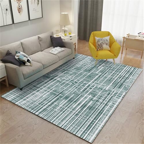 RUGMRZ Couch Klein Für Jugendzimmer Kuschelteppich Kinderzimmer Grüne Textur modern waschbar Teppich In Waschmaschine 180X250CM von RUGMRZ