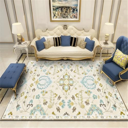 RUGMRZ Couchtisch Deko Teppich 80X160Cm Außen Licht Teppiche Für Balkon Bedroom Carpet Bettvorleger Rutschfestvintage-Stil Geometrische Regeln Wohnzimmer Sofa RUGMRZ Couchtisch Deko Teppich 80X160Cm Außen Licht Teppiche Für Balkon Bedroom Carpet Bettvorleger Rutschfestvintage-Stil Geometrische Regeln Wohnzimmer Sofa von RUGMRZ