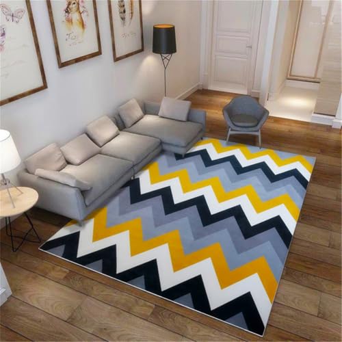 RUGMRZ Decoration Bedroom Teppich 180X250Cm Wohnzimmer Waschbar In Waschmaschine Blau Zimmerdeko Modern Ultra Soft Area Rugsgeometr RUGMRZ Decoration Bedroom Teppich 180X250Cm Wohnzimmer Waschbar In Waschmaschine Blau Zimmerdeko Modern Ultra Soft Area Rugsgeometr von RUGMRZ