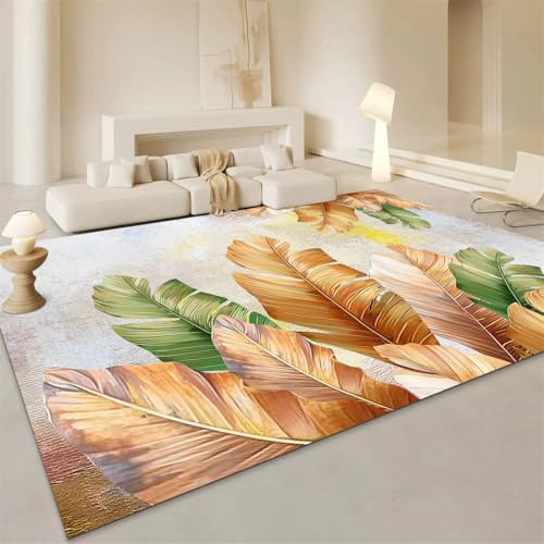 RUGMRZ Deko Kamin 160X230Cm Spiel Teppich 33 Braun Schlafzimmer Kinderzimmer Mädchen Das Wohnzimmer Ist Schmutzabweisend Pflegeleicht Und Bett Sind rutschfest von RUGMRZ