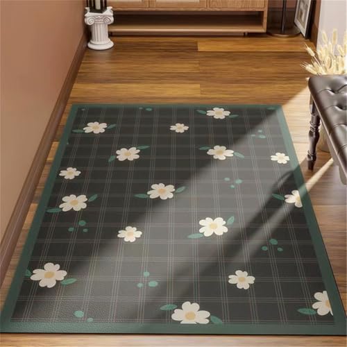 RUGMRZ Deko Teppich 140X200Cm Baby Mehrfarbig Schmutzfangmatten Gemustert Flur Läuferkorridoreingang Schmutzabweisende Und rutschfeste Kunst von RUGMRZ