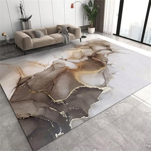 RUGMRZ Designer Teppich Wohnzimmer Mädchenzimmerteppich einfaches abstraktes Musterdesign 140X200CM von RUGMRZ