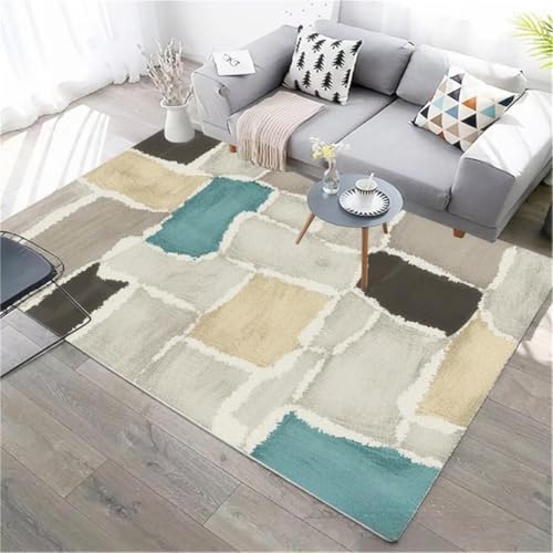 RUGMRZ Flurläufer rutschfest Geometrische Sofadekoration Für Das Wohnzimmer Teppich Läufer Waschbar Mehrfarbig Allergiker Antirutsch Pads 160X230CM RUGMRZ Flurläufer rutschfest Geometrische Sofadekoration Für Das Wohnzimmer Teppich Läufer Waschbar Mehrfarbig Allergiker Antirutsch Pads 160X230CM von RUGMRZ