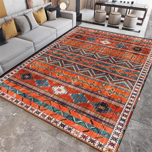 RUGMRZ Gewebter Teppich Badteppich Wohnzimmerteppich Modern Style Rot Schlafzimmer Teppich Waschbar Rugs Washable 70X140CM RUGMRZ Gewebter Teppich Badteppich Wohnzimmerteppich Modern Style Rot Schlafzimmer Teppich Waschbar Rugs Washable 70X140CM von RUGMRZ