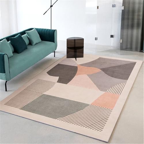 RUGMRZ Gleitschutz Teppich Rugs for Living Room Moderner Stil Designer Teppich 140X200CM von RUGMRZ