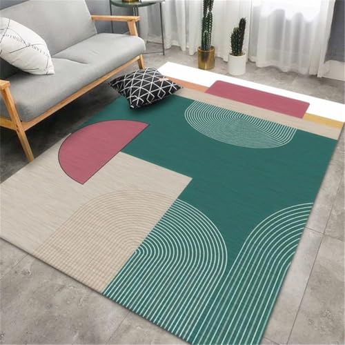 RUGMRZ Home Deko Abstrakte Kunst rutschfest Waschbar Teppich Maschine Grün Mädchen Jugendzimmer Wohnzimmer Grau 200X300CM RUGMRZ Home Deko Abstrakte Kunst rutschfest Waschbar Teppich Maschine Grün Mädchen Jugendzimmer Wohnzimmer Grau 200X300CM von RUGMRZ